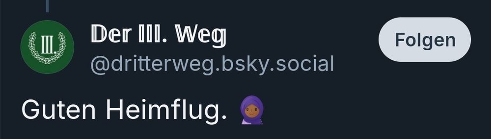 Account der Neonaziparte 