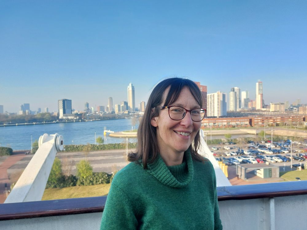 SHORE-C Researcher Sally Wheelwright at the EORTC 2025 Spring Meeting in Rotterdam