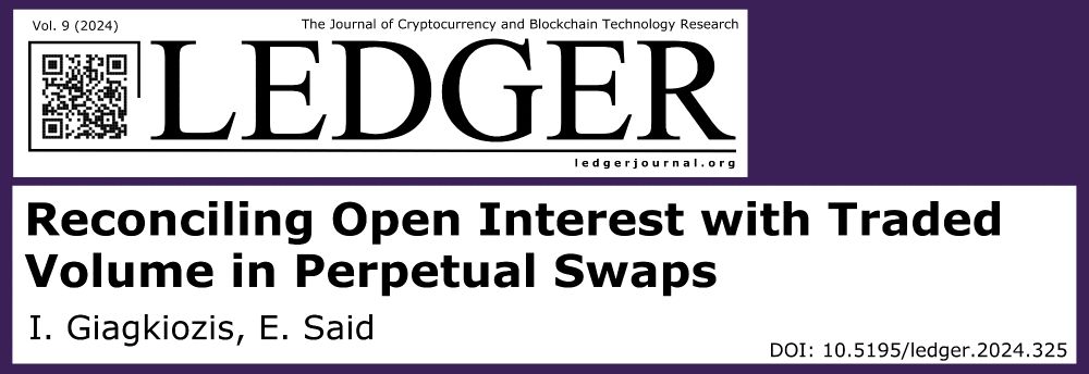 Title card for article, with "Ledger" at the top and the title and authorship of the article beneath.