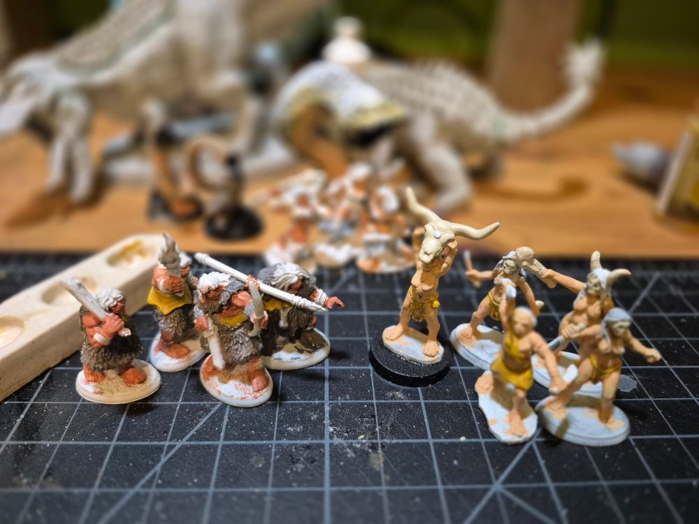 Neanderthals, bone cultists, and the "other three" models.