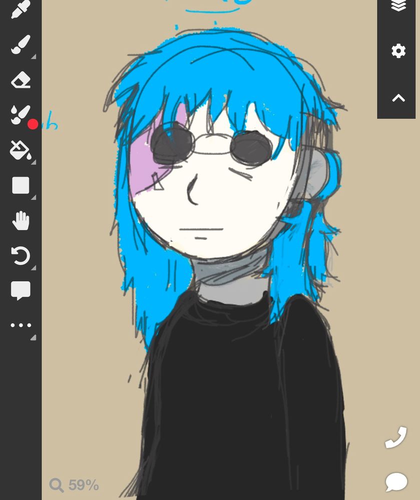 Doodle while playing the game