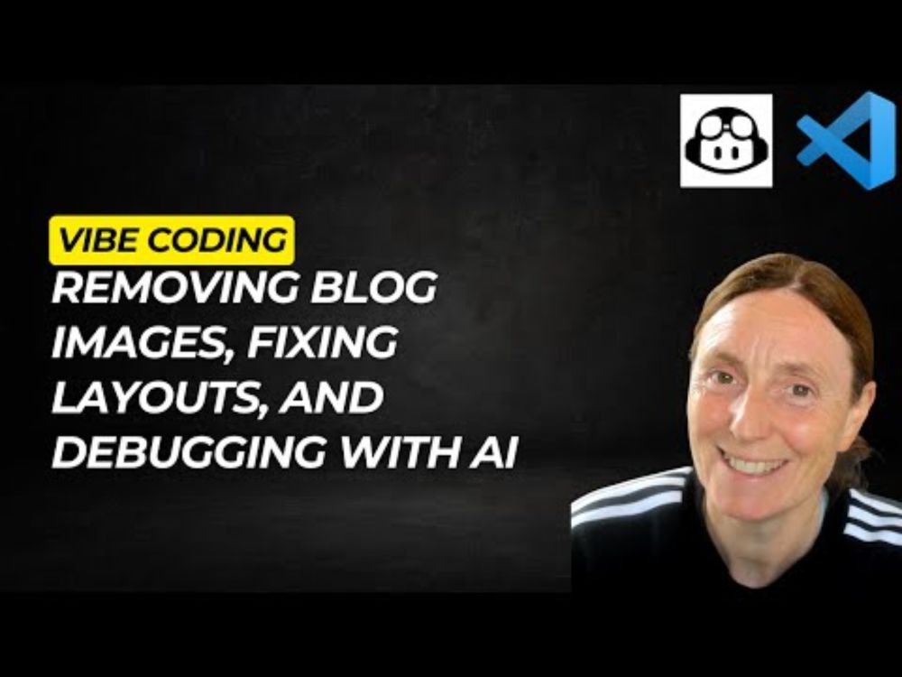 Vibe Coding with Copilot and Gemini 2.5: Removing Blog Images, Fixing Layouts, and Debugging with AI