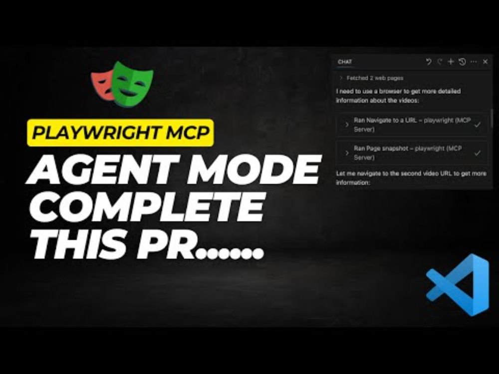 AI Agents + Playwright MCP: Extracting YouTube Data to help Auto-Complete Your PRs