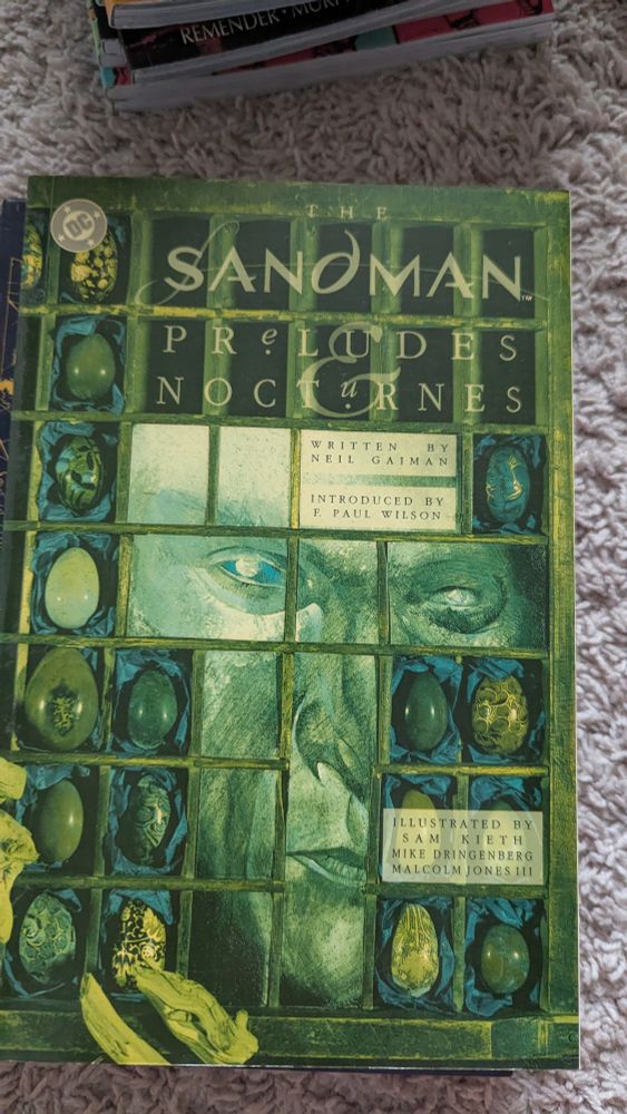 Sandman Preludes and Nocturnes cover.