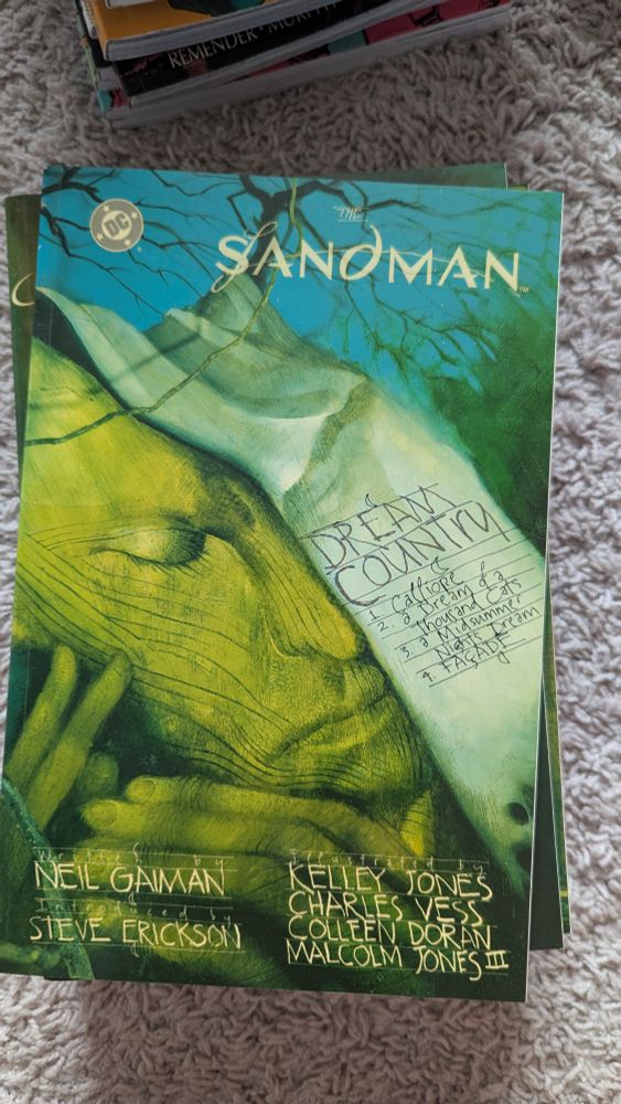 Sandman Dream Country Cover.