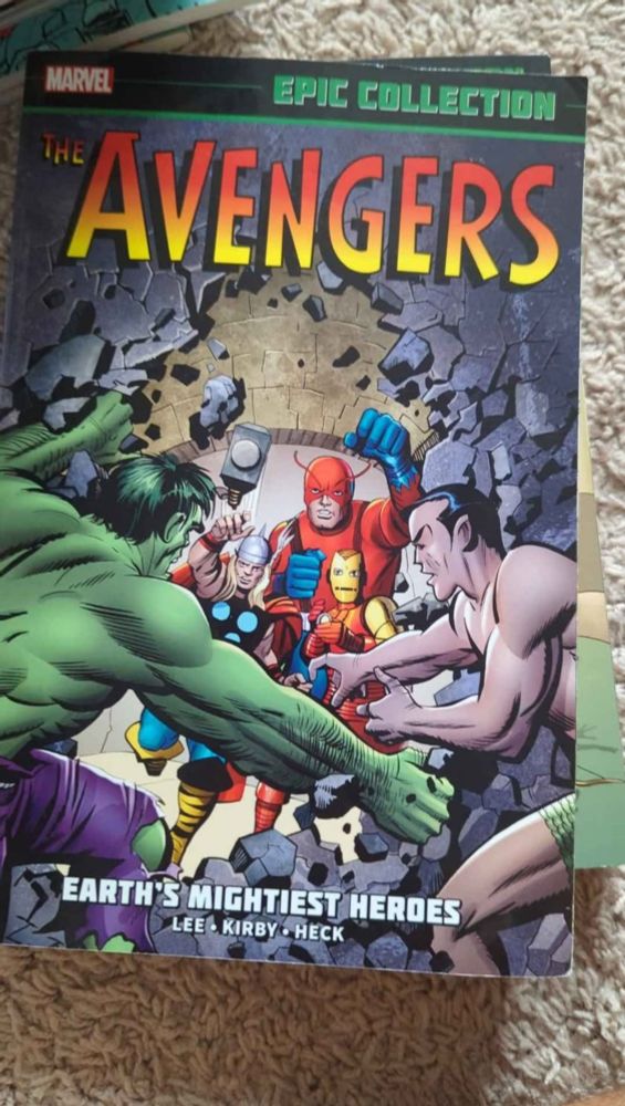 Avengers epic collection vol 2 cover