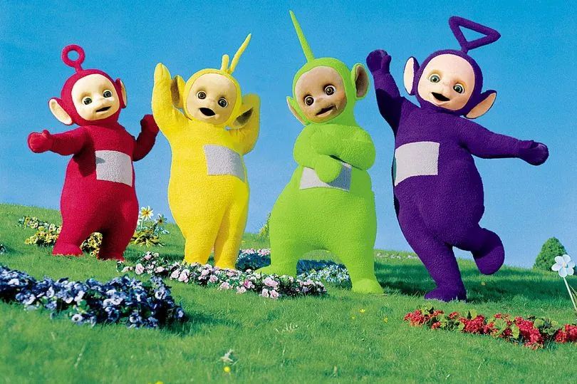 An image of the Teletubbies