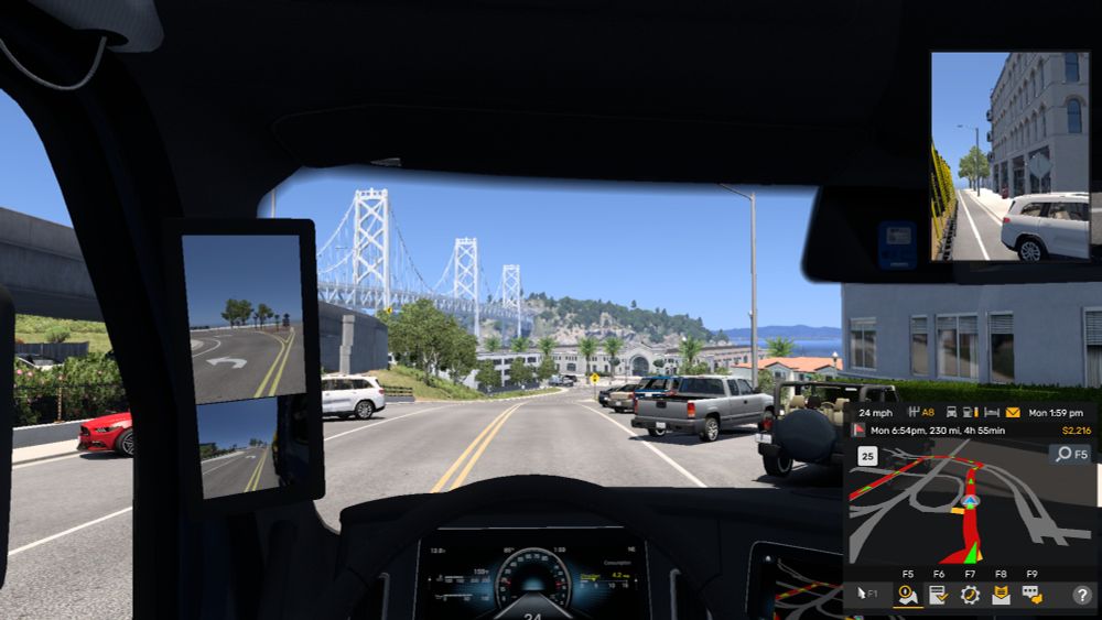 Screenshot of American Truck Simulator Game