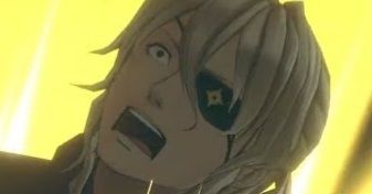 Kaname Date, from AI: The Somnium Files, overflowing with porno power.