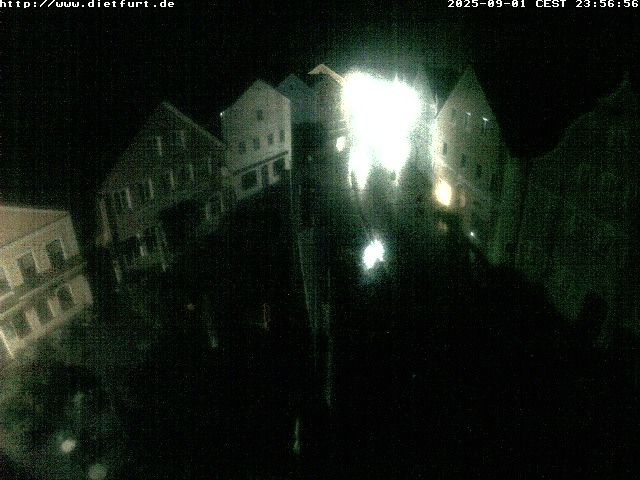 Blick vom Rathaus nach Osten