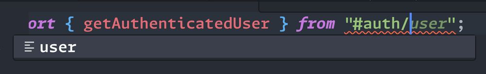 VS Code autocompleting a custom import path