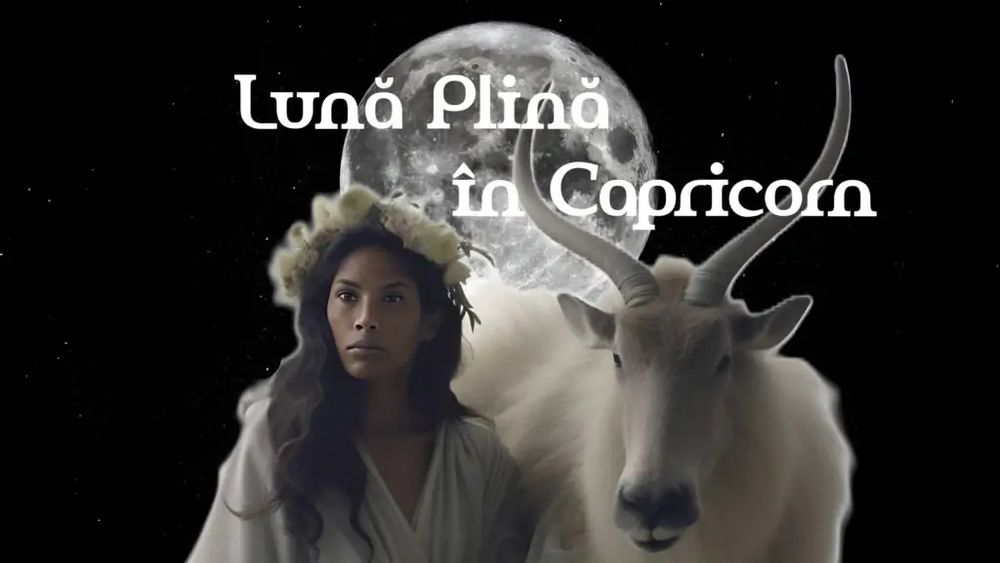 🌕♑Lună Plină în Capricorn pe 21 iulie 2024: Transformare Emoțională și Renaștere Personală