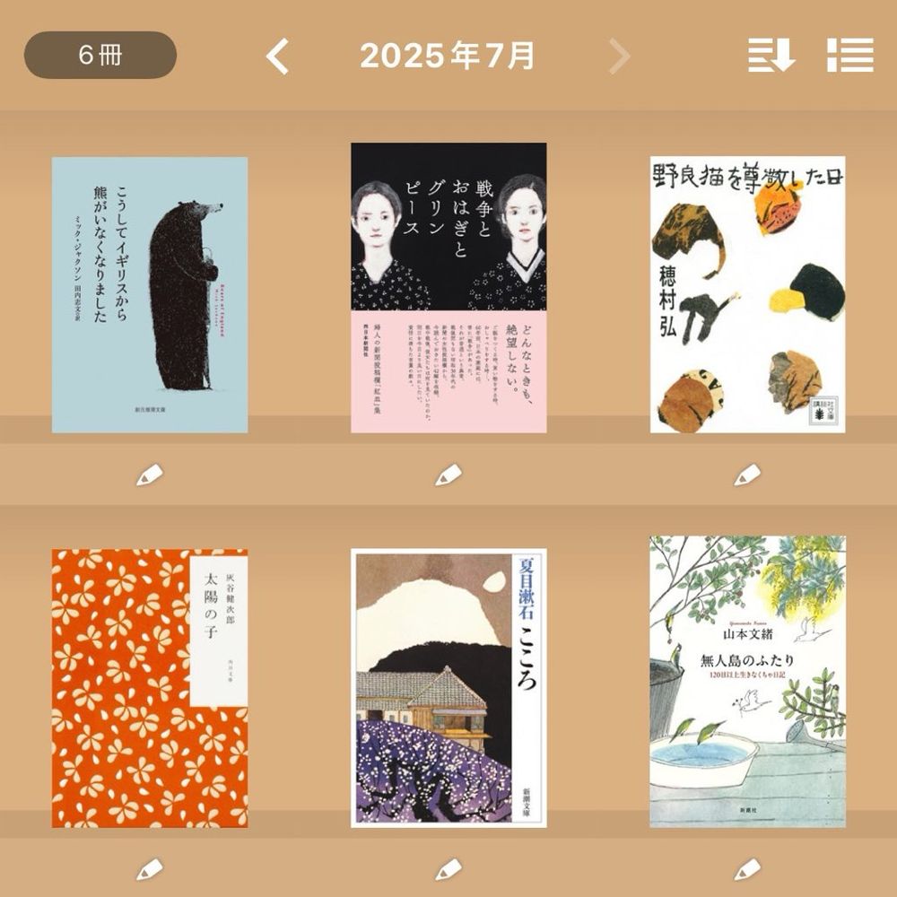 読了した本の表紙/ブクログより