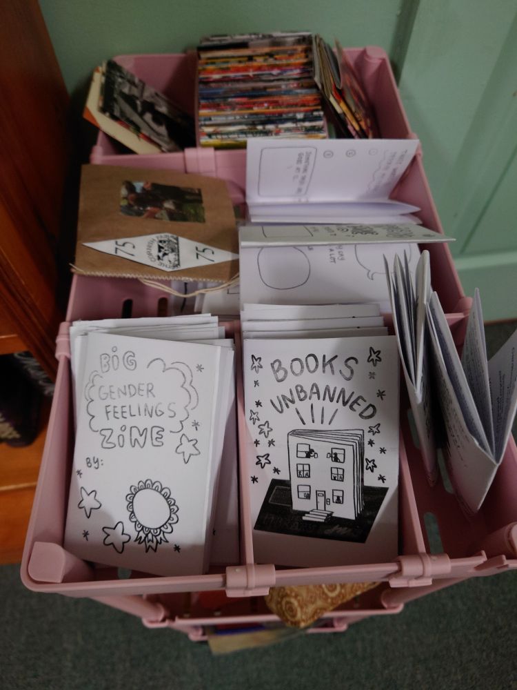 Gender and banned books zines.