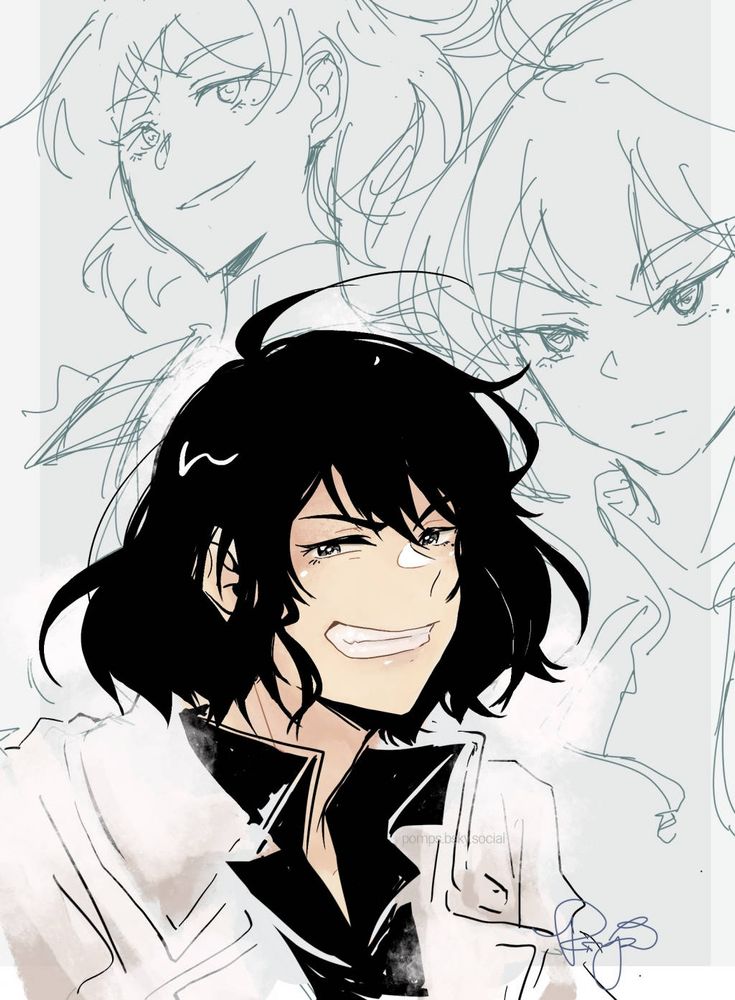 scribbles of syh's face