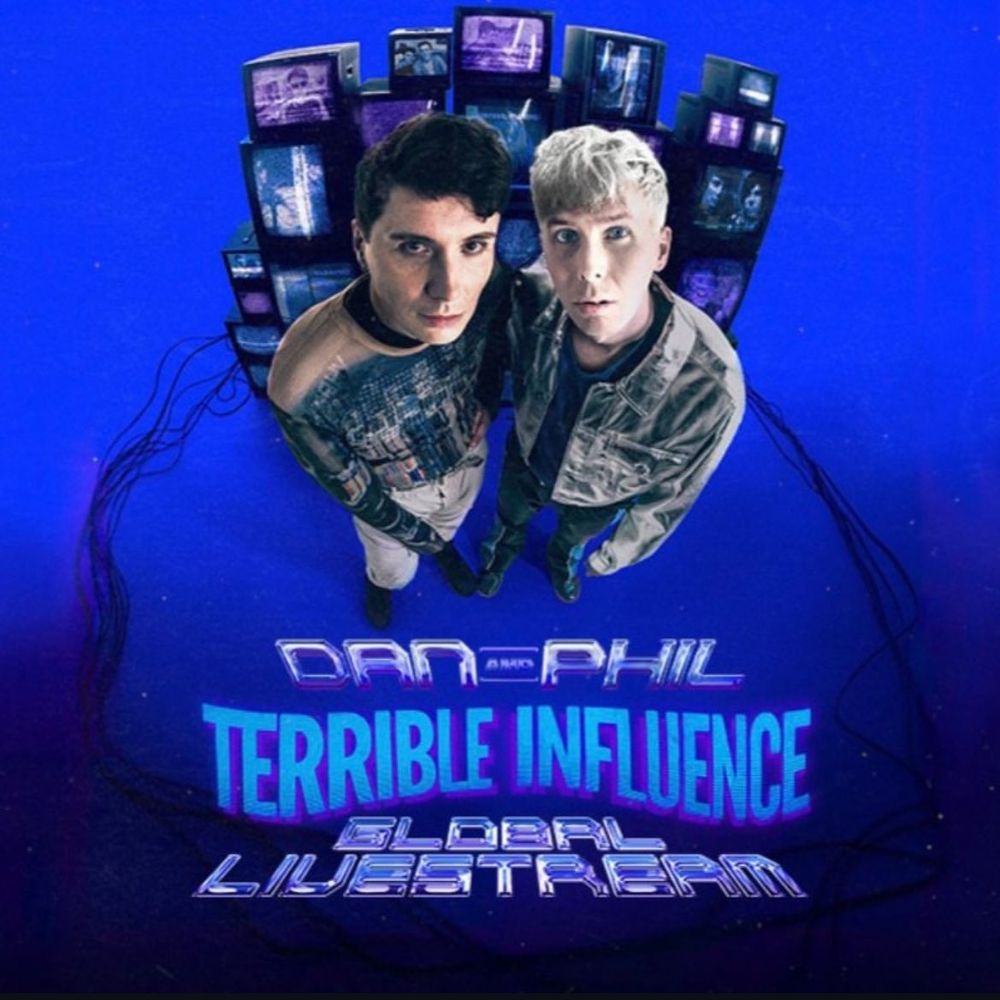 image of Dan and Phil's tour poster