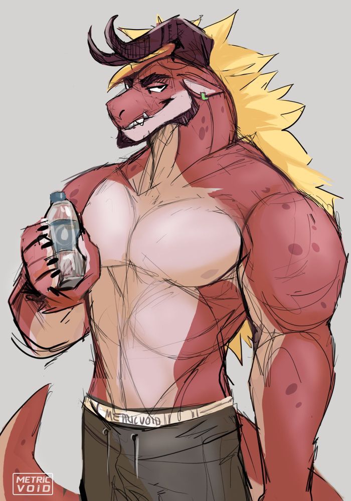 Dragon colored sketch