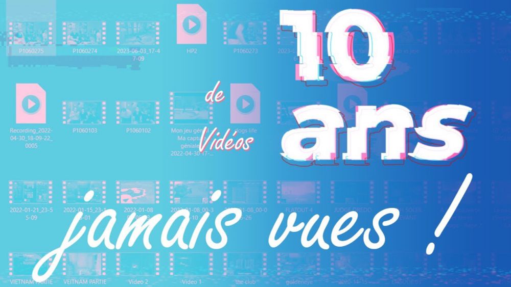 10 ANS de videos INEDITES !