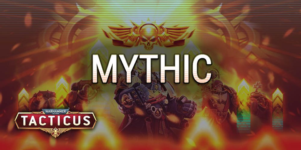 Banner featuring the word "mythic" -- ooh! What could it be?!