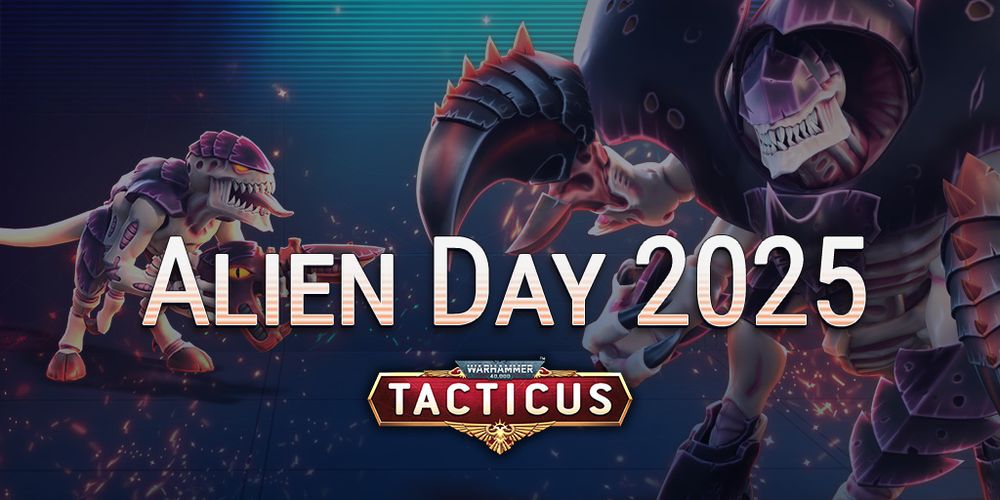 Concept art from the mobile game called Tacticus featuring Tyrant Guard, who is a very good boy.