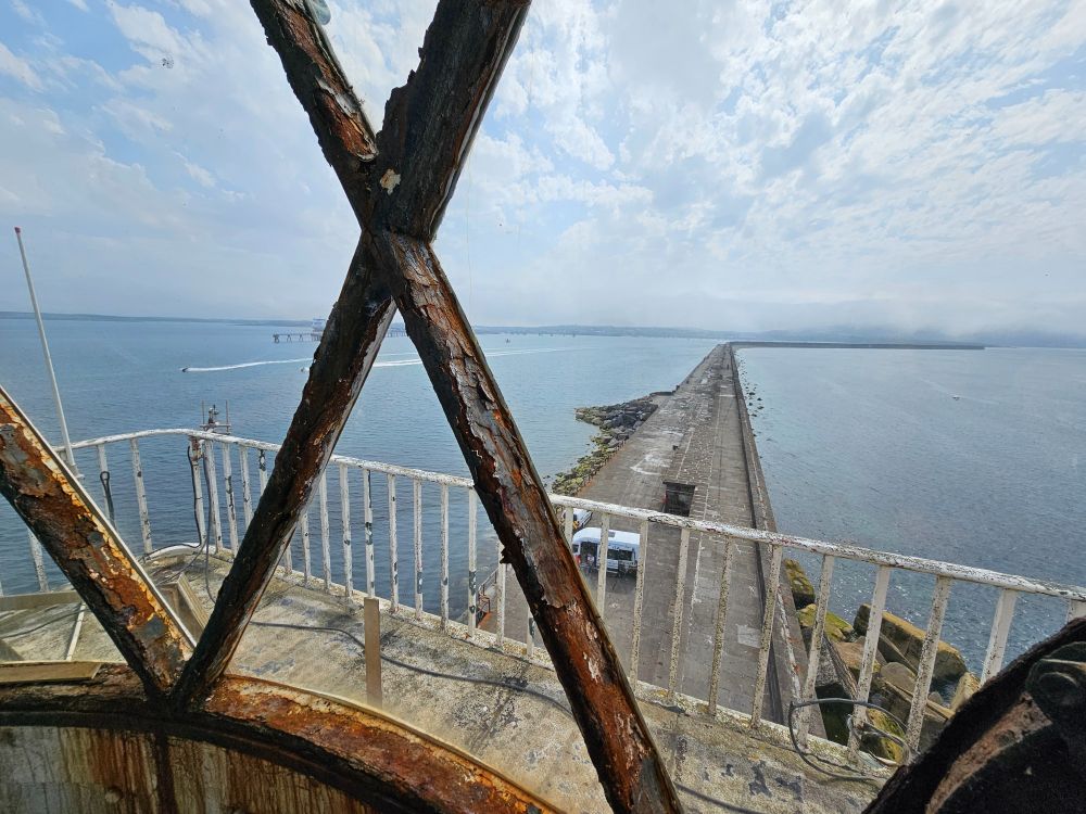 View of Holyhead Breakwater from the lighthouse