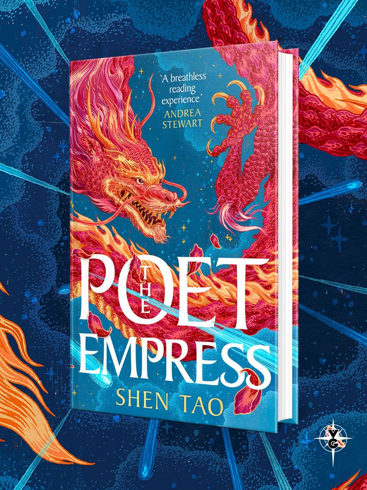 Cover for the Gollancz edition of The Poet Empress by Shen Tao