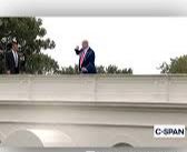 Trump dancing on the roof of the White House 