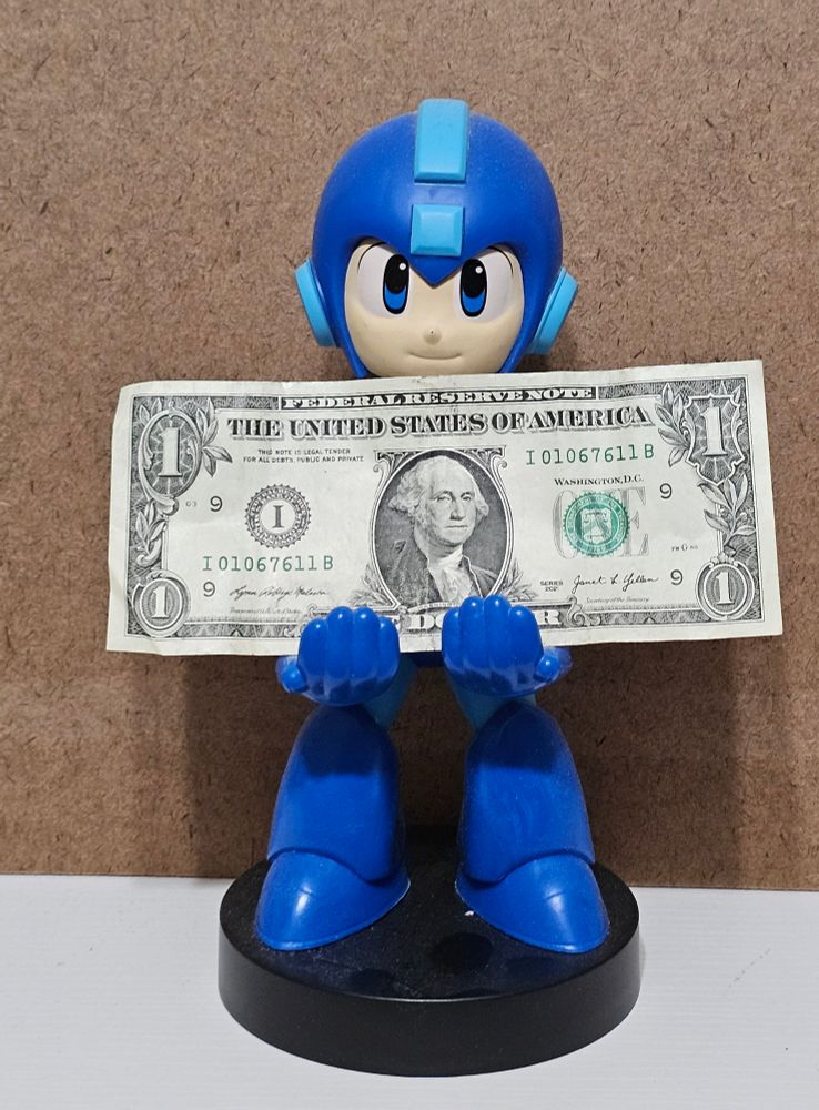 Cash money Mega Man. Although this currency is becoming more worthless given the state of things, isn't it?