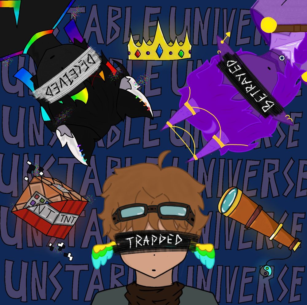 Took so long but proud of this one
Totally didn't cover the eyes bc I couldn't draw them nope
Odyssey duo and tax duo my beloveds