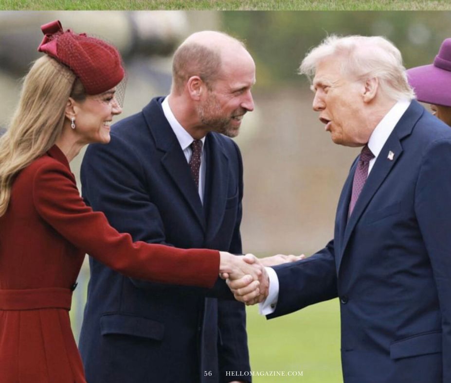 Prince William & his wife delighted to shake hands with felon & best buddy of Epstein