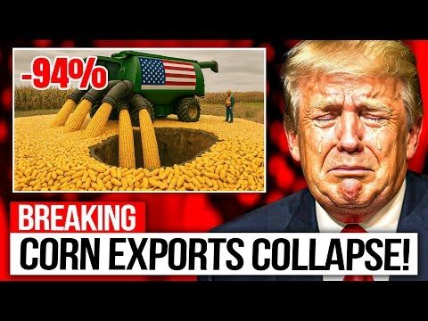 U.S. Corn Exports COLLAPSE — 94% Wiped Out in MASSIVE Crash