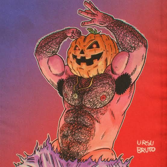muscled pumpkin 🎃 head guy
By Ursu Bruto.