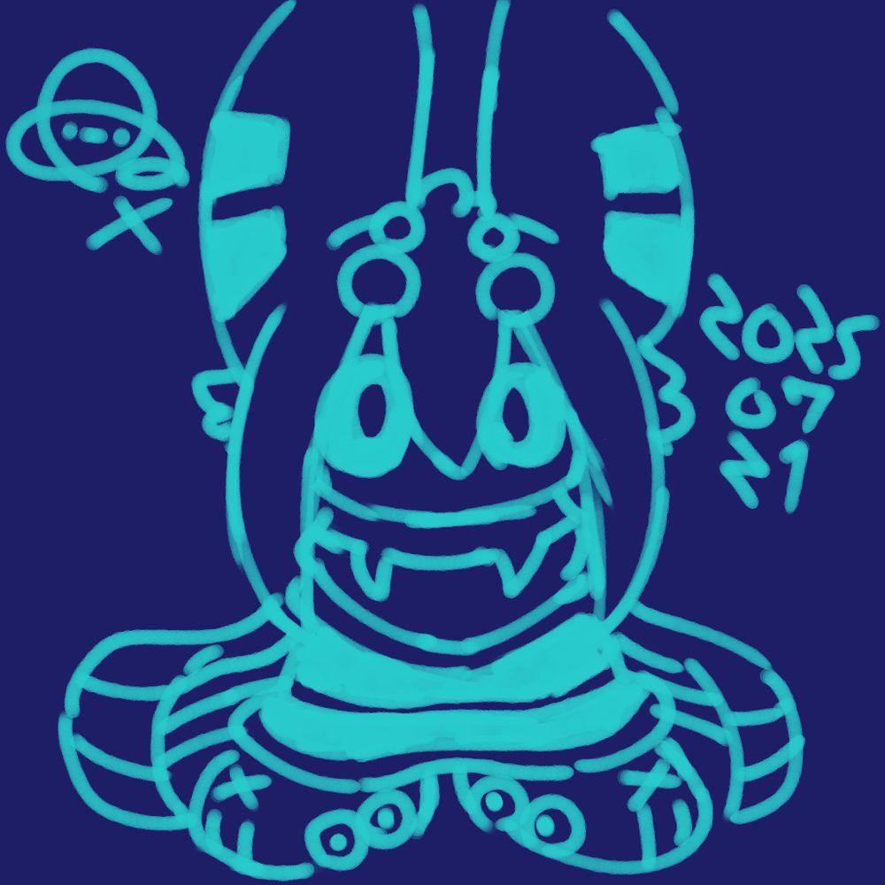 Umi(ウミ)というｷｬﾗｸﾀｰ。
目を丸くしてこちらを見ている