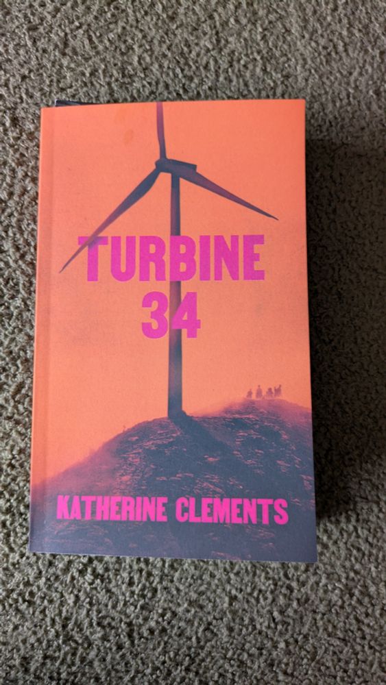 The cover of Turbine 34 by Katherine Clements.