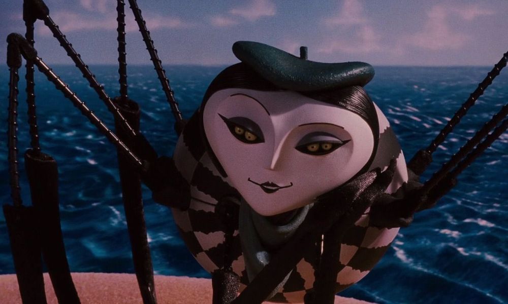 miss spider from james and the giant peach
