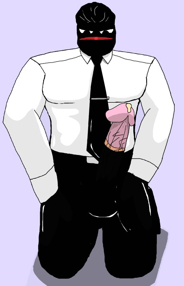 Mansor getting aroused by his submission