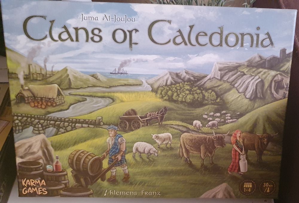 Box Art for the boardgame Clans of Caledonia