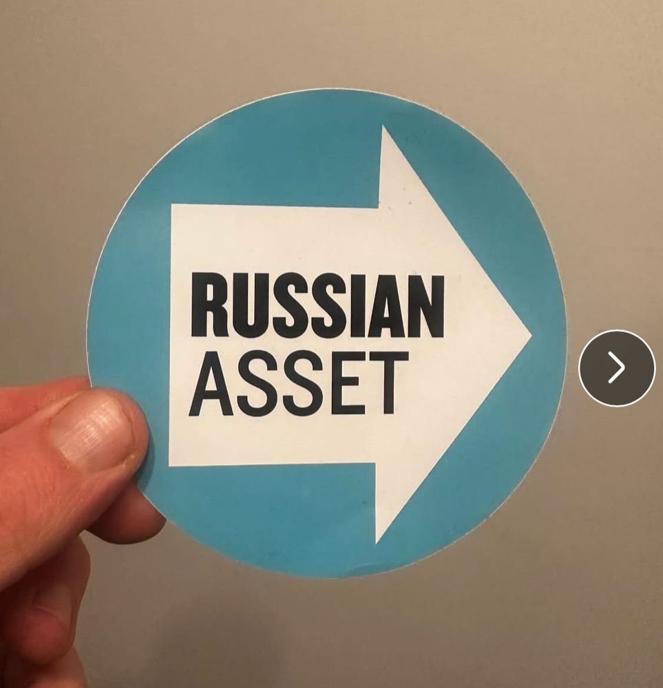 Reform logo changed to Russian Asset by Foka Wolf in Facebook