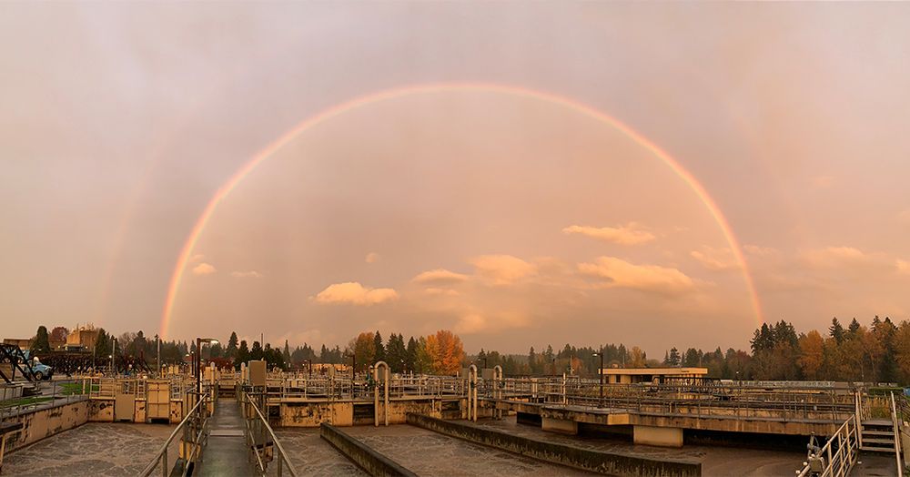 An image over the resource recovery plant. 