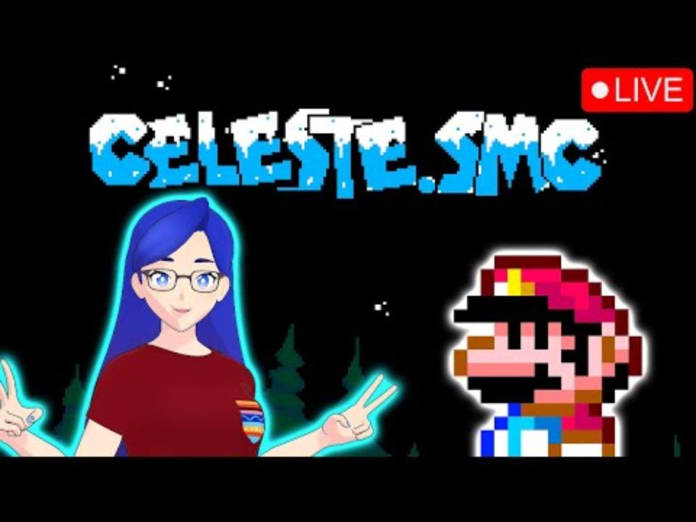 Floating on a Feather [Celeste.smc - SMW ROM Hack - Live]