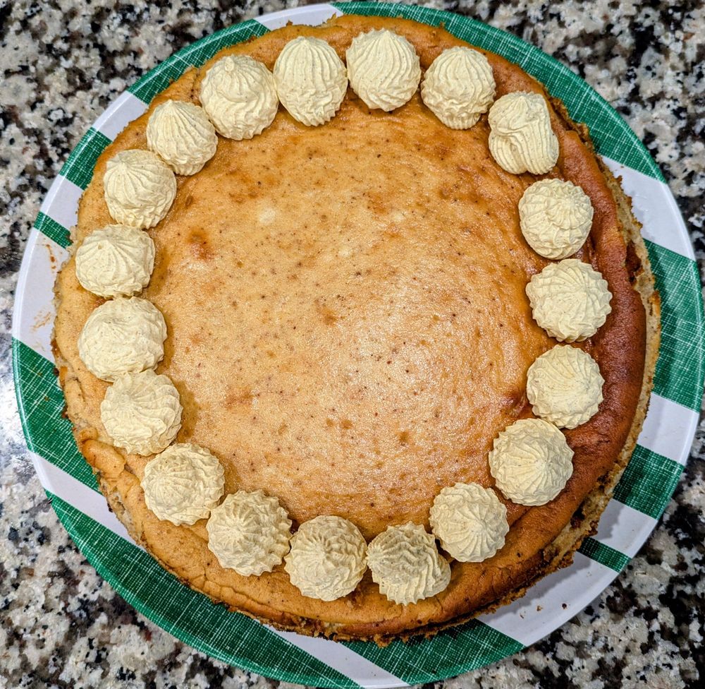 cheesecake with all its slices