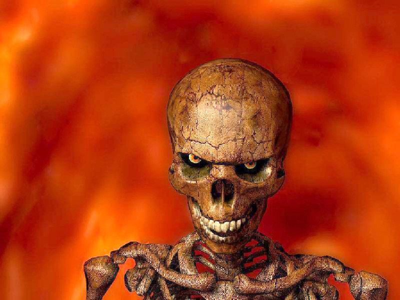 evil fucking skeleton