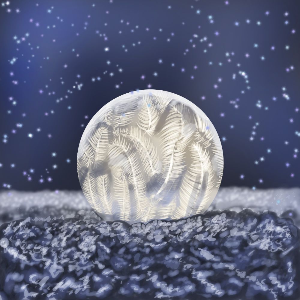 Frozen bubble