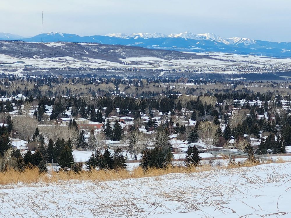 Looking southwest across John Laurie Blvd