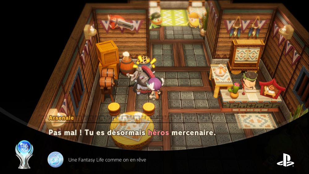Platine de Fantasy Life i sur ps5