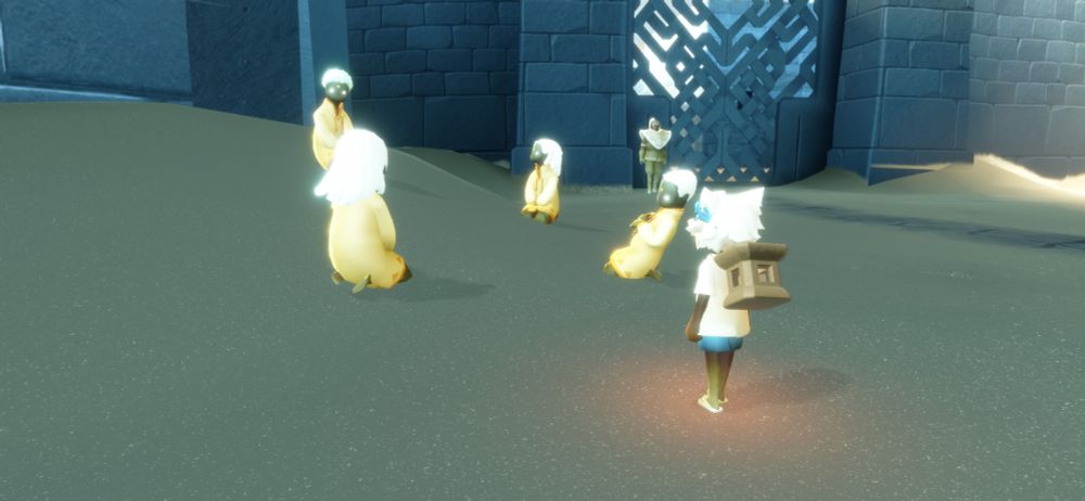 この子たち可愛かったな、横一列に並んで座ってるとこ写真撮りたかった