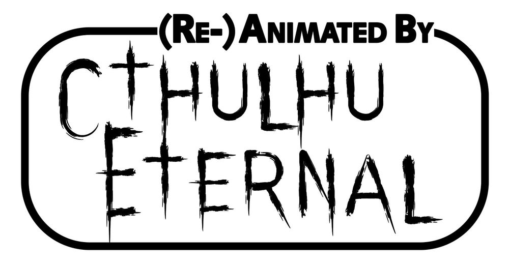 Logo which third-party publishers can freely use to denote compatibility with Cthulhu Eternal
