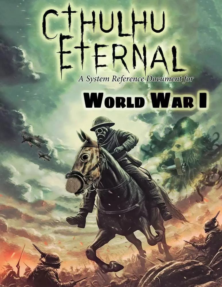 Cover image for the Cthulhu Eternal World War I SRD