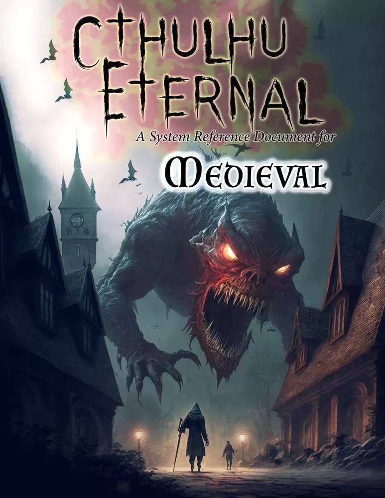 Cover image for the Cthulhu Eternal Medieval SRD