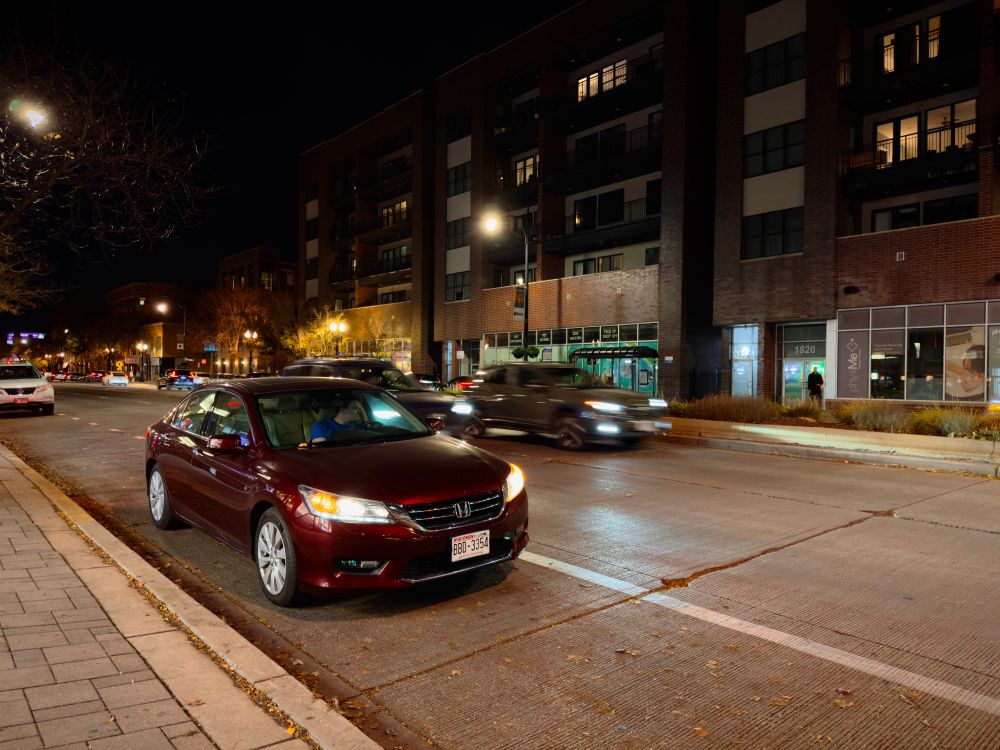 me about to merge onto irving park road in my accord